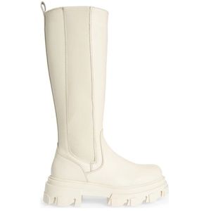 STEVE MADDEN Esma Boot in Bone Leath
